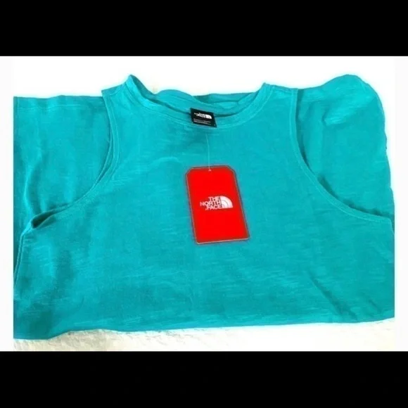 NORTH FACE EMERINE TANK JAIDEN GREEN BRAND NWT - Picture 3 of 6